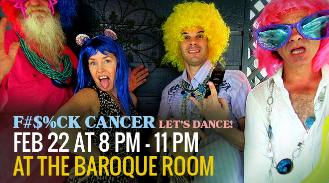 F#$%ck Cancer LET’S Dance! at Baroque Room Katoomba